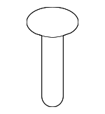 1249205163 - Body: Side Trim Panel Screw for Genesis: Electrified G80, Electrified GV70, G70, G80, G90, GV60, GV70, GV80, GV80 Coupe | Hyundai: Accent, Azera, Elantra, Elantra GT, Elantra N, Equus, Genesis, Genesis Coupe, Ioniq, Ioniq 5, Ioniq 6, Kona, Kona Electric, Kona N, Palisade, Santa Cruz, Santa Fe, Santa Fe Sport, Santa Fe XL, Sonata, Tucson, Veloster, Veloster N, Venue, Veracruz, XG300, XG350 Image