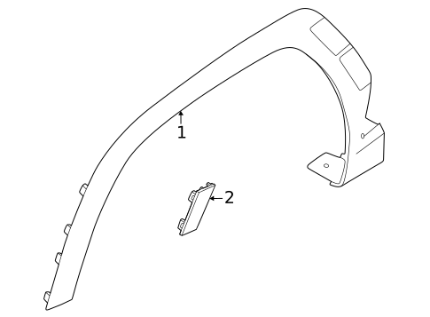 Exterior Trim - Fender for 2025 Hyundai Tucson #0