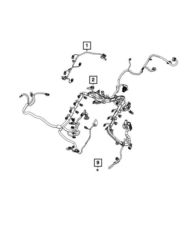 68571717AA - : Engine Wiring for Mopar Image