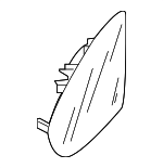 17A857522F - : Mirror Glass for Volkswagen: Jetta Image