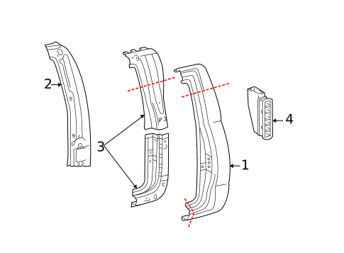 Side Panel for 2006 Toyota Tundra #1