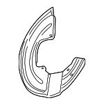 XR82138 - : Splash Shield for Jaguar: S-Type Image