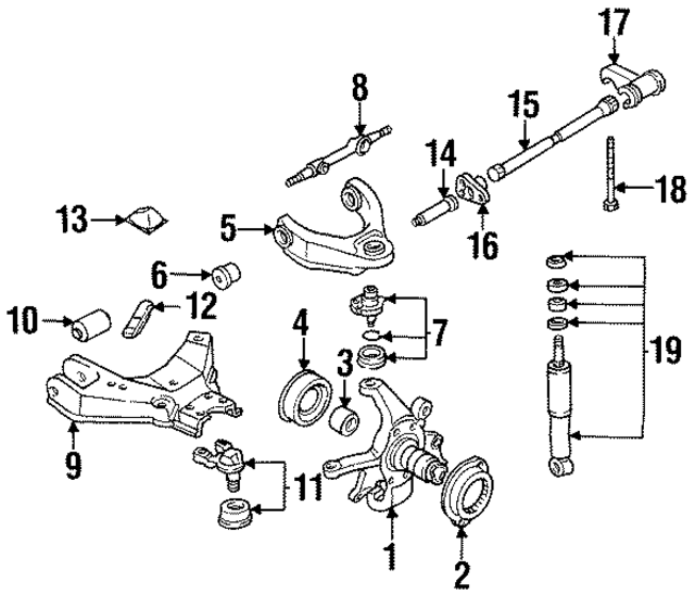 D011001G25 - : Ball Joint for Nissan: 720, D21, Pathfinder, Pickup Image