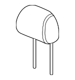 5C6881901G86W - Body: Headrest for Volkswagen: Jetta Image