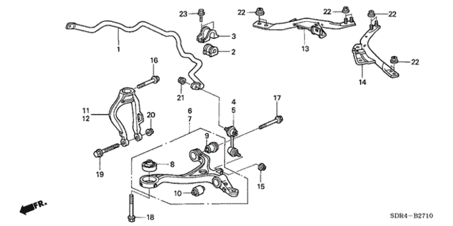 Front Lower Arm for 2006 Honda Accord #0