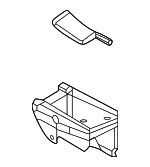 LC5Z78045A36AJ - : Storage Compartment for Lincoln: Aviator Image