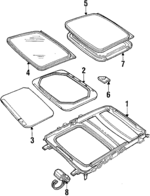 20283738 - Body: Housing for Buick: Regal, Riviera | Cadillac: Eldorado, Seville | Chevrolet: Caprice, Impala, Monte Carlo | Oldsmobile: Cutlass Calais, Cutlass Cruiser, Cutlass Salon, Cutlass Supreme, Toronado | Pontiac: Grand Prix Image
