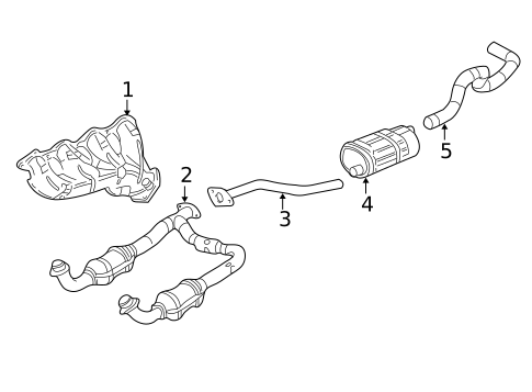 Exhaust Manifold for 2007 Chevrolet Silverado 1500 Classic #0