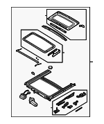 7871085Z02 - Body: Sunroof Assembly for Suzuki Image
