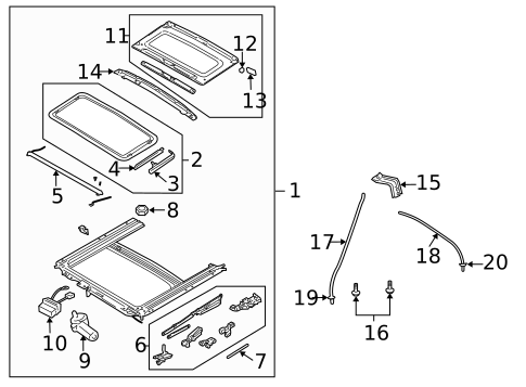 Sunroof for 2004 Suzuki Forenza #0