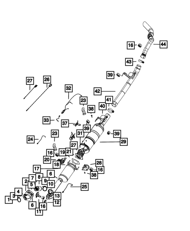 68628243AB - : Exhaust Gasket for Mopar Image