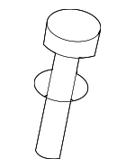 8760289900 - Body: Headrest Guide for Nissan: 350Z, Altima, Juke, Maxima, Murano, NV200, Pathfinder, Quest, Sentra, Versa Image