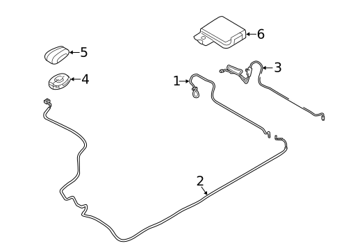 Antenna & Radio for 2011 Lincoln MKZ #0