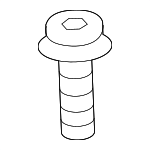 N91043201 - Electrical: Headlamp Assembly Upper Bolt for Volkswagen: Touareg Image