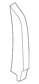 7P6864235D - Body: Sound Absorber for Volkswagen: Touareg Image