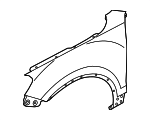 7P6821106E - : Fender for Volkswagen Image