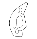 30722632 - Body: Lock Seal for Volvo: C30, S40, V50 Image