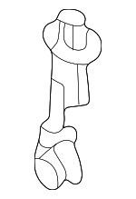 20369000197E94 - Body: Release Handle for Mercedes-Benz Image