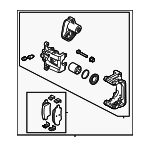 58210GI000 - : Caliper Assembly for Kia Image