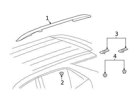 Luggage Carrier for 2020 Chevrolet Equinox #0