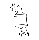 19420245 - Exhaust: Converter for Chevrolet: Equinox | GMC: Terrain Image