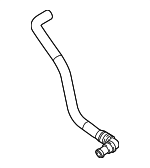 80B819350R - Cooling System: Heater Hose for Audi: Q5, Q5 Sportback Image