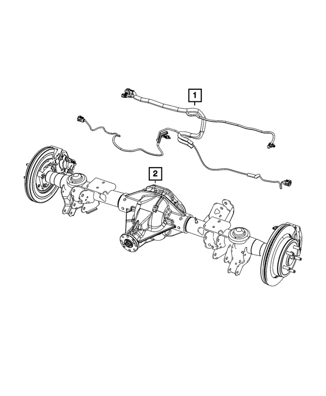 68600861AA - Electrical: Jumper Wiring for Mopar Image