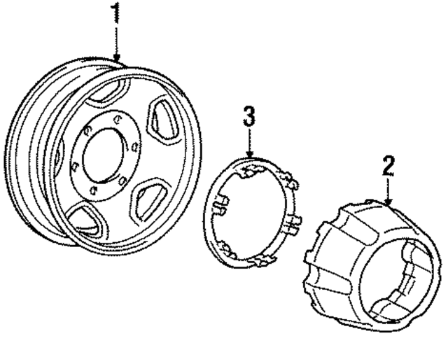 MB540444 - Suspension: Wheel for Mopar Image