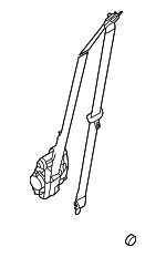 9J1857706QOH7 - : Seat Belt Assembly for Porsche: Taycan Image