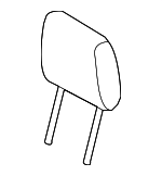 HLH500081PVJ - Body: Headrest for Land Rover: LR3 Image