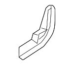 HXT500920PVJ - Body: Hinge Cover for Land Rover: LR3, LR4 Image