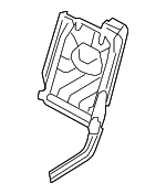 HTF500300 - Body: Seat Back Frame for Land Rover: LR3, LR4 Image