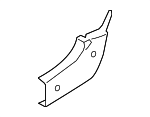 HXT500930PVJ - Body: Hinge Cover for Land Rover: LR3, LR4 Image