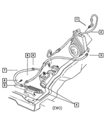 52110311AA - : Power Steering Hose And Cooler for Mopar Image