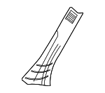 39883682 - : Windshield Pillar Trim for Volvo: XC90 Image