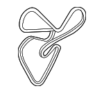 2521225000 - Cooling System: Serpentine Belt for Kia: Forte, Forte Koup, Optima, Rondo Image