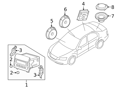 Sound System for 2009 Hyundai Sonata #0