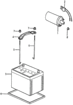 9407005080 - Electrical/Exhaust/Heater/Fuel: NUT-WASHER (5MM) for Honda Image
