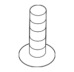 91183AN00A - : Roof Rail Bolt for Subaru Image