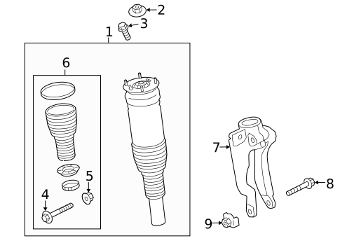 Struts & Components for 2022 Land Rover Range Rover Sport #0