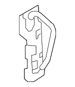 84621JA00B - Body: Striker for Nissan: Altima, Maxima Image