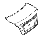 843003TA0D - : Trunk Lid for Nissan Image