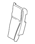 39808049 - Body: Seat Back Cover for Volvo Image