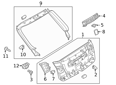 Fuel Door for 2017 Audi Q3 #1