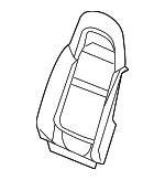 89039149 - Body: Seat Back Pad for Chevrolet: SSR Image