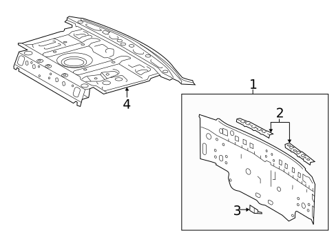 Rear Body for 2024 Lexus IS300 #0