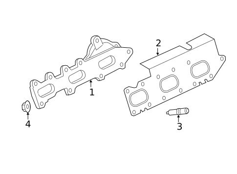 Exhaust Manifold for 2019 Ford Expedition #0