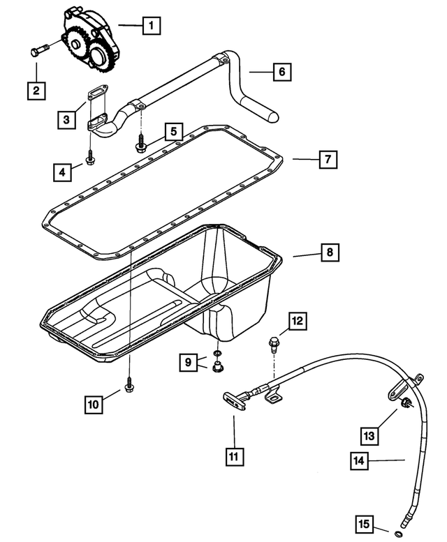 4429677 - Engine 5.9L Six Cylinder (Diesel): Hex Head Bolt, Mounting for Mopar Image image