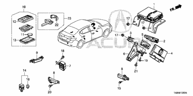 Smart Unit for 2013 Acura ILX #0