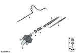 61627344668 - : Wiper Axle Cover for BMW Image